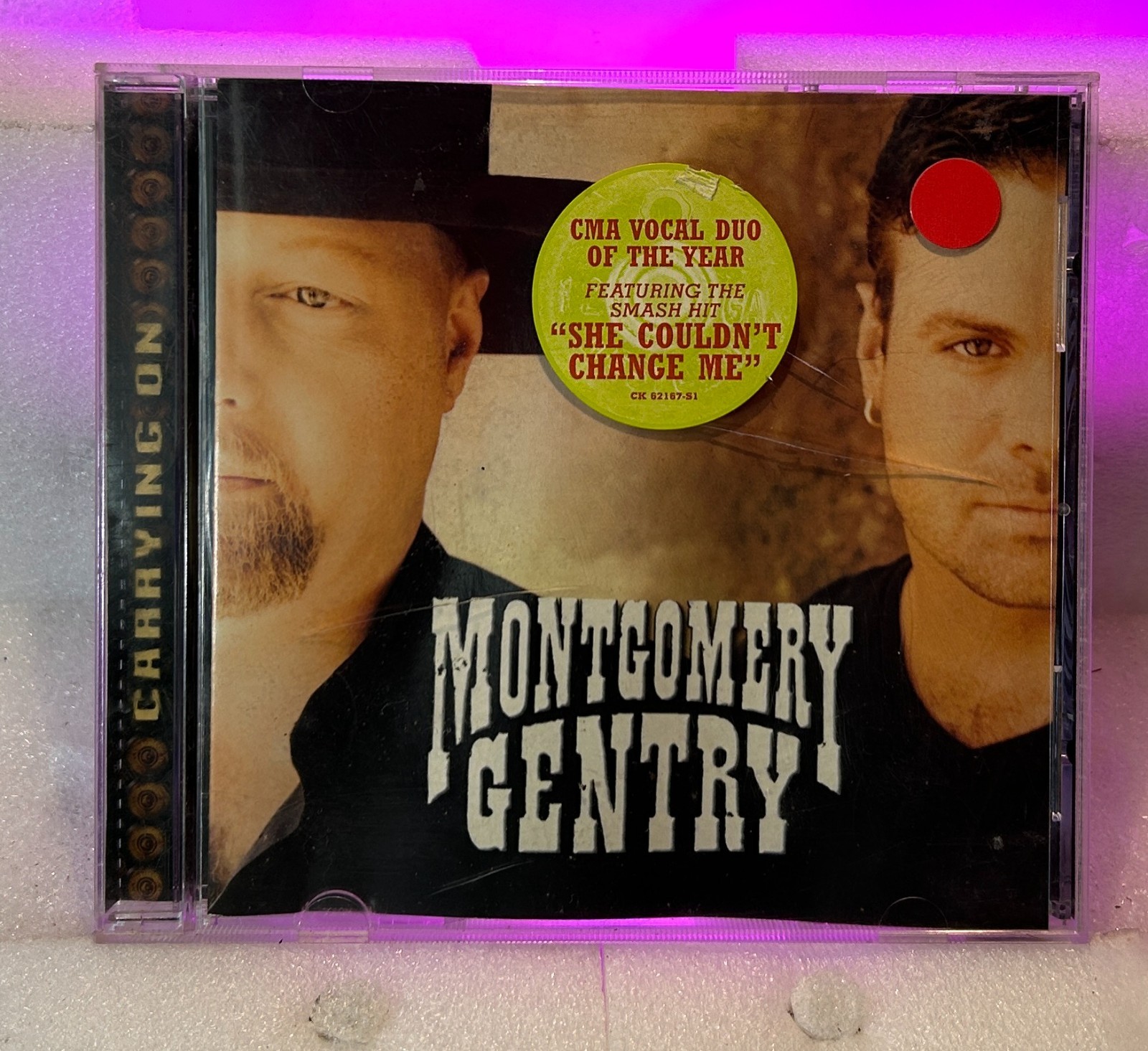 Carrying On by Montgomery Gentry (CD, 2001, Sony) W/ Case, Tested