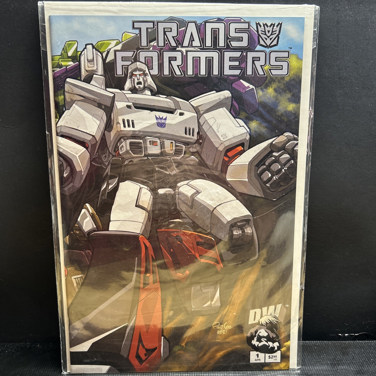 Transformers #1 Dreamwave Pat Lee Cover Megatron