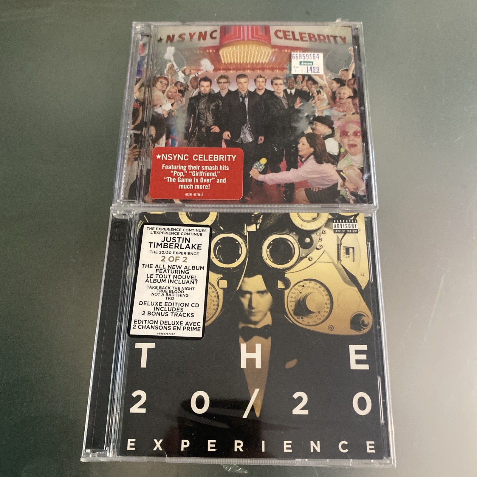 *NSYNC Celebrity & Justin Timberlake The 20/20 Experience BRAND NEW SEALED CDs