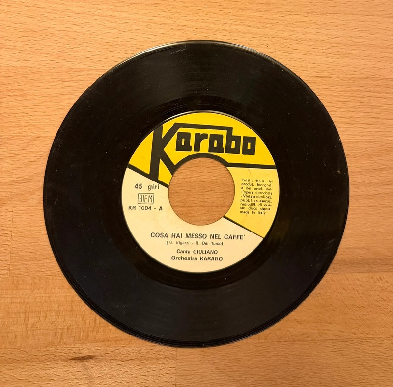 *Cosa Hai Messo Nel Caffè / Io Che Ho Te* - Sanremo 1969 - 45''