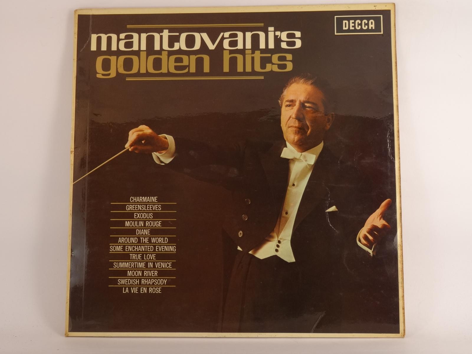 MANTOVANI AND HIS ORCHESTRA MANTOVANI'S GOLDEN HITS (UK) (B) 12 Track LP DECCA
