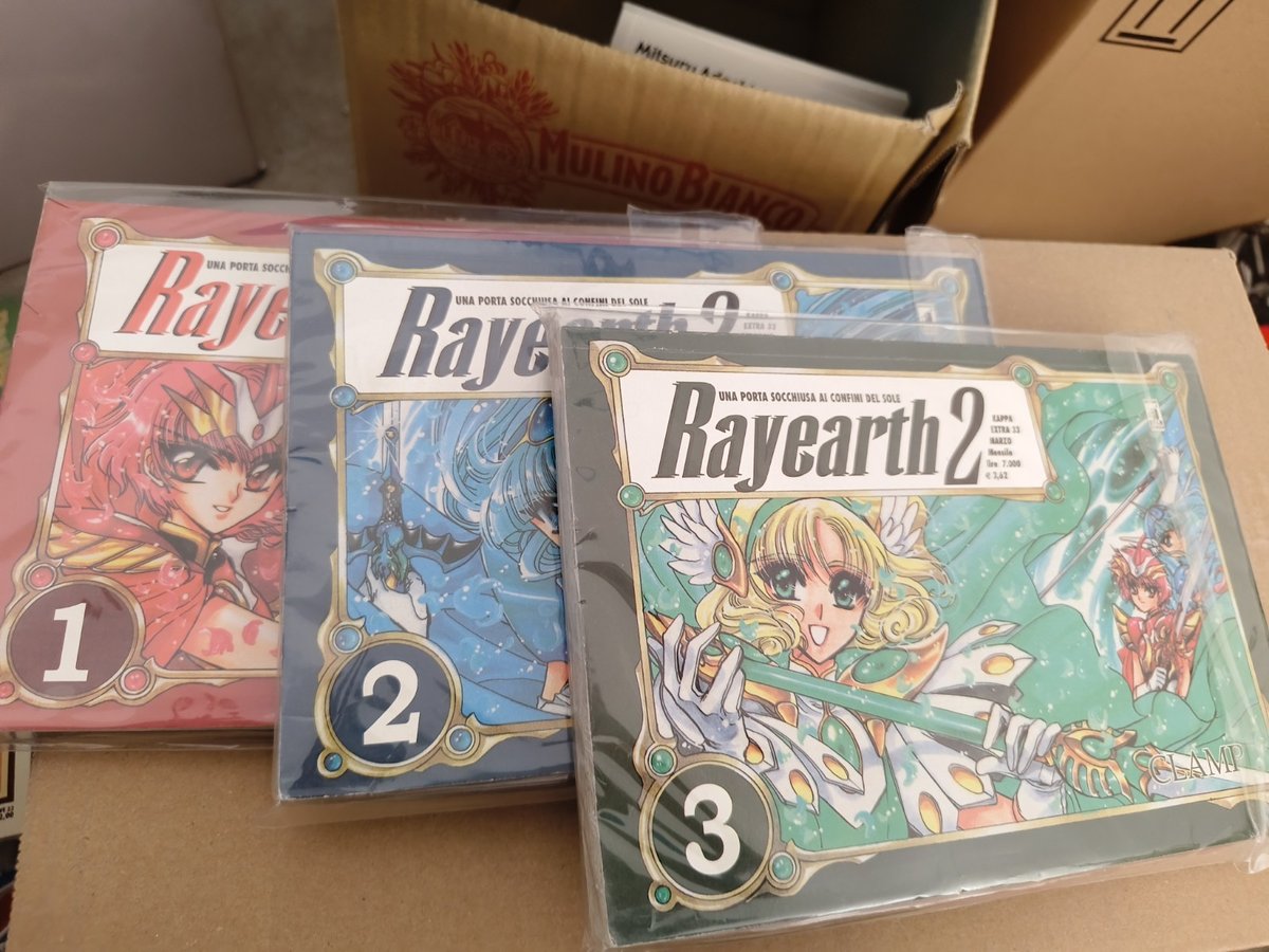  RAYEARTH 2 kappa extra 31-32-33 MANGA