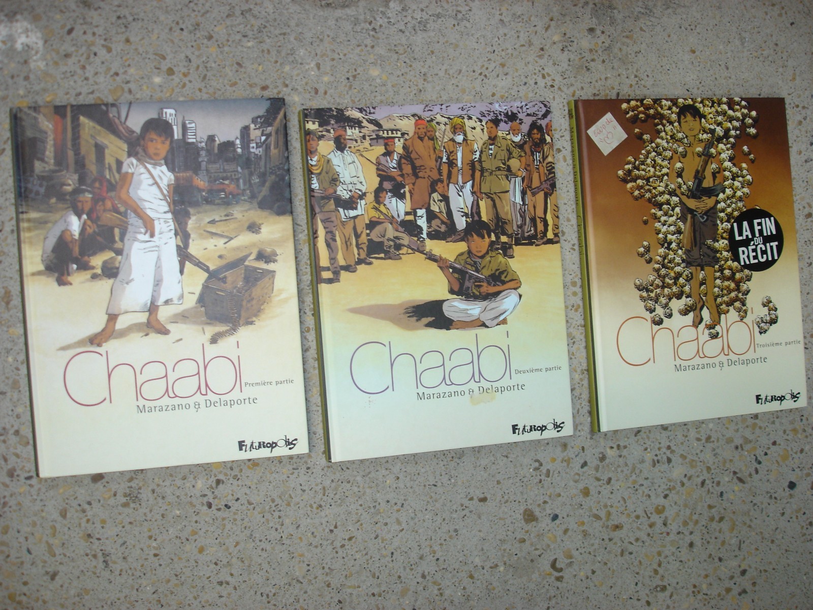CHAABI Série complète- EO- 3 BD