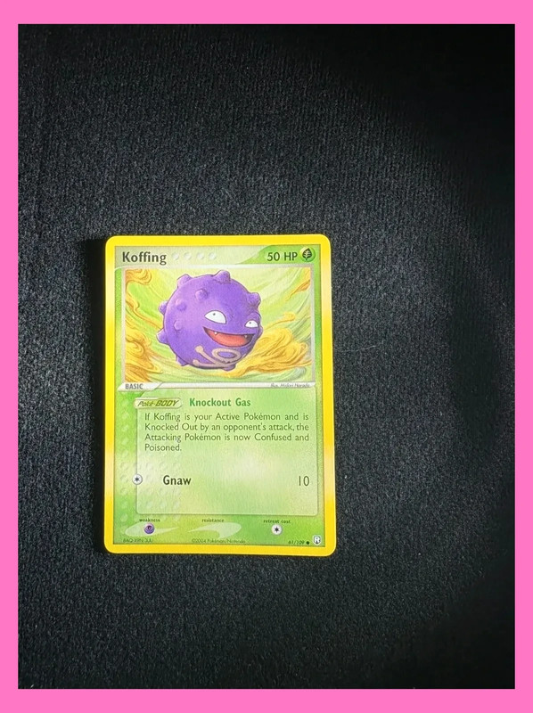 koffing 61/109 ex Team Rocket returns