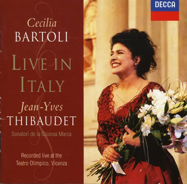 CD Cecilia Bartoli Jean-Yves Thibaudet Sonatori De La Gioiosa Live In Italy