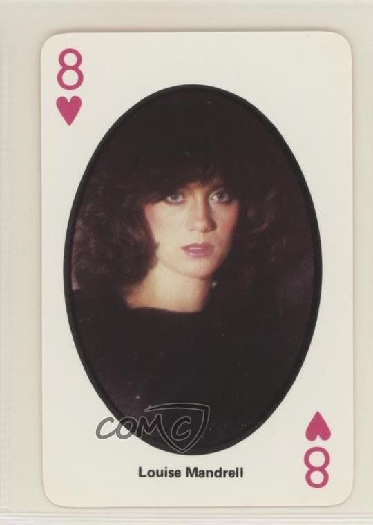 1982 Il meglio della musica country carte da gioco Louise Mandrell #8H 6d7
