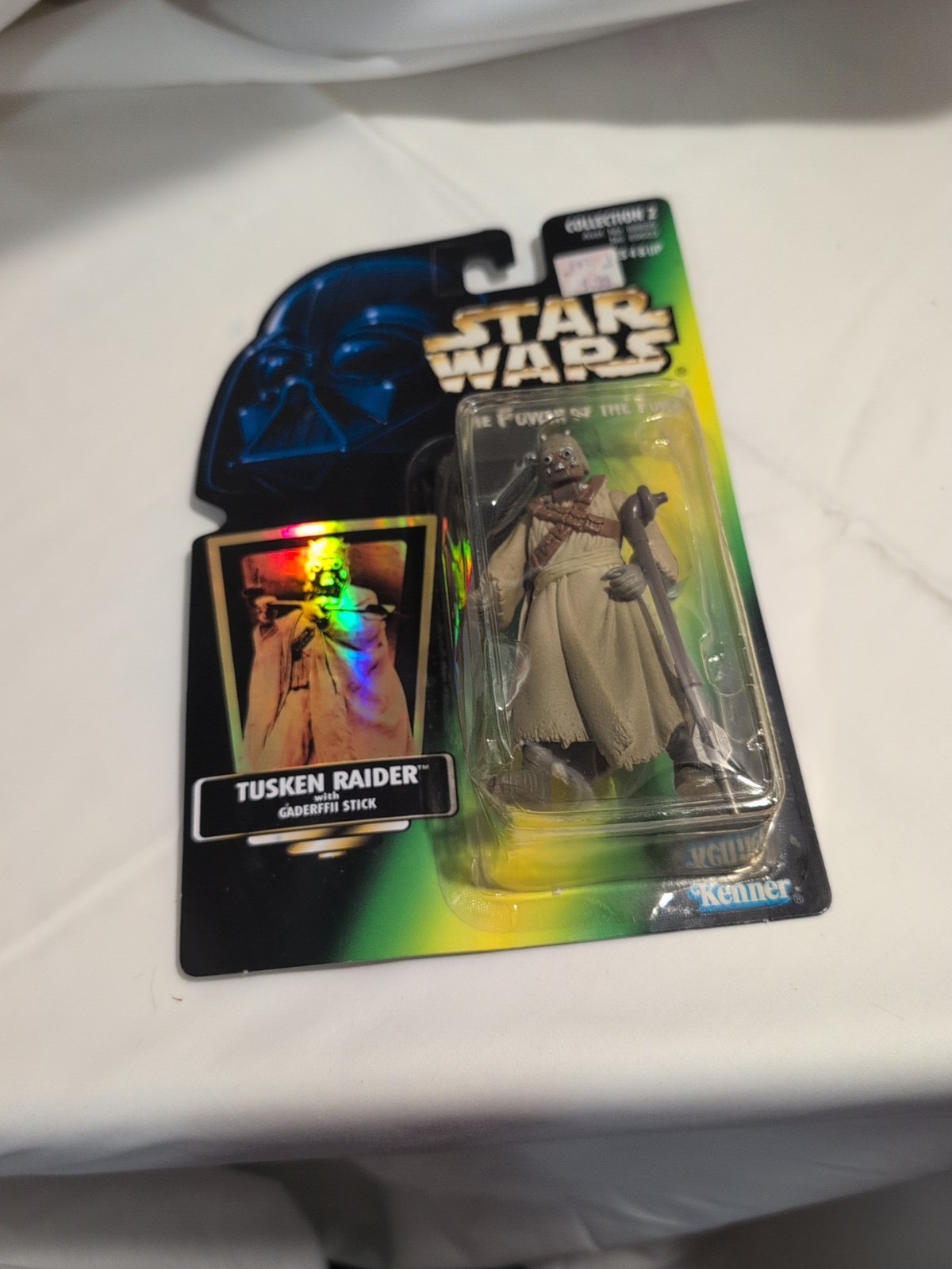 Kenner Tusken Raider With Gaderffi Stick Battle Club Action Figure
