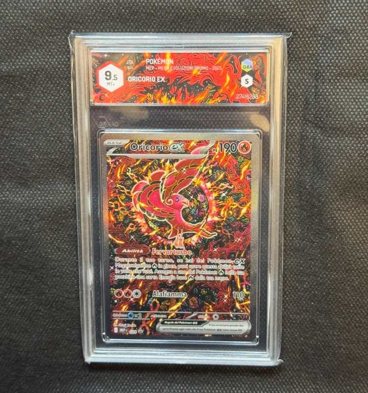 Pokémon Oricorio Ex Promo Upc Ita Graad 9,5