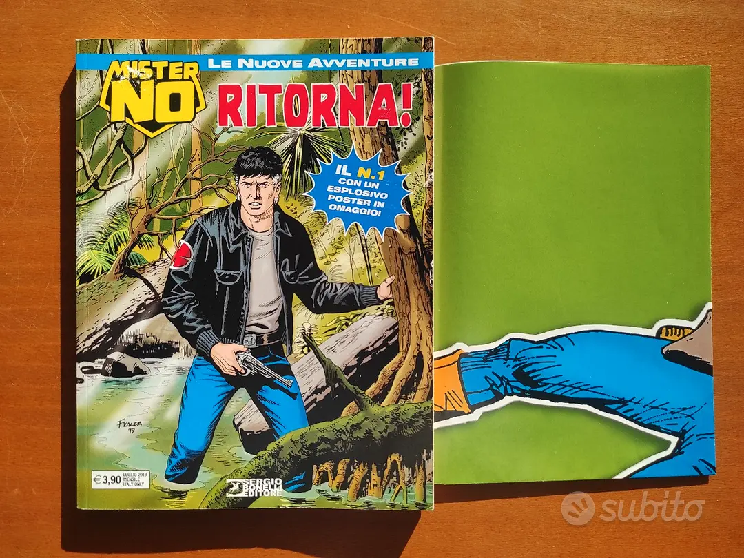 Mister No numero 1 con Poster allegato