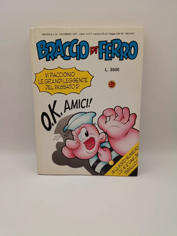 Fumetto Braccio di Ferro n.18 (Dicembre 1997)
