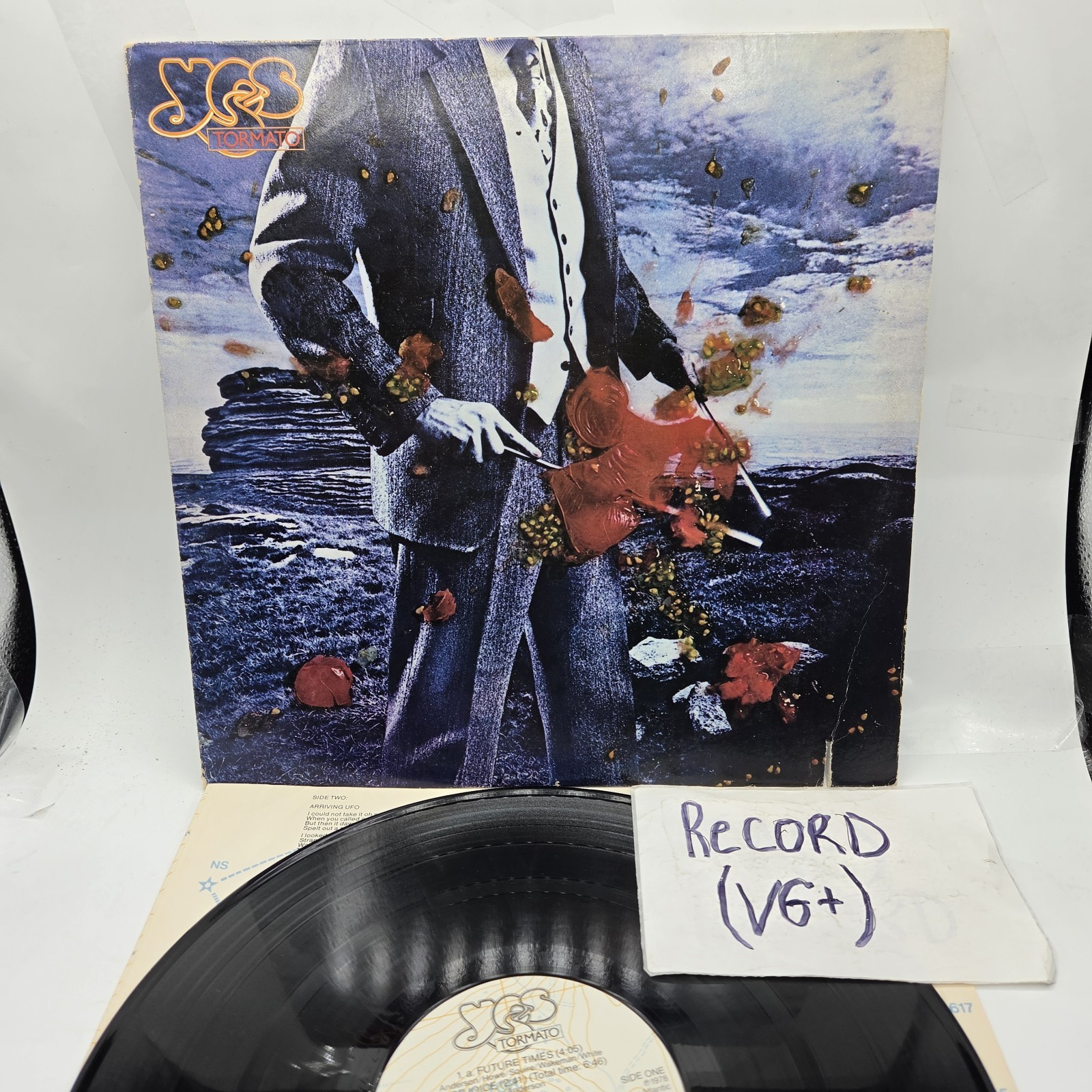 Yes Tormato Vinyl LP Record Album Excellent Clean VG+