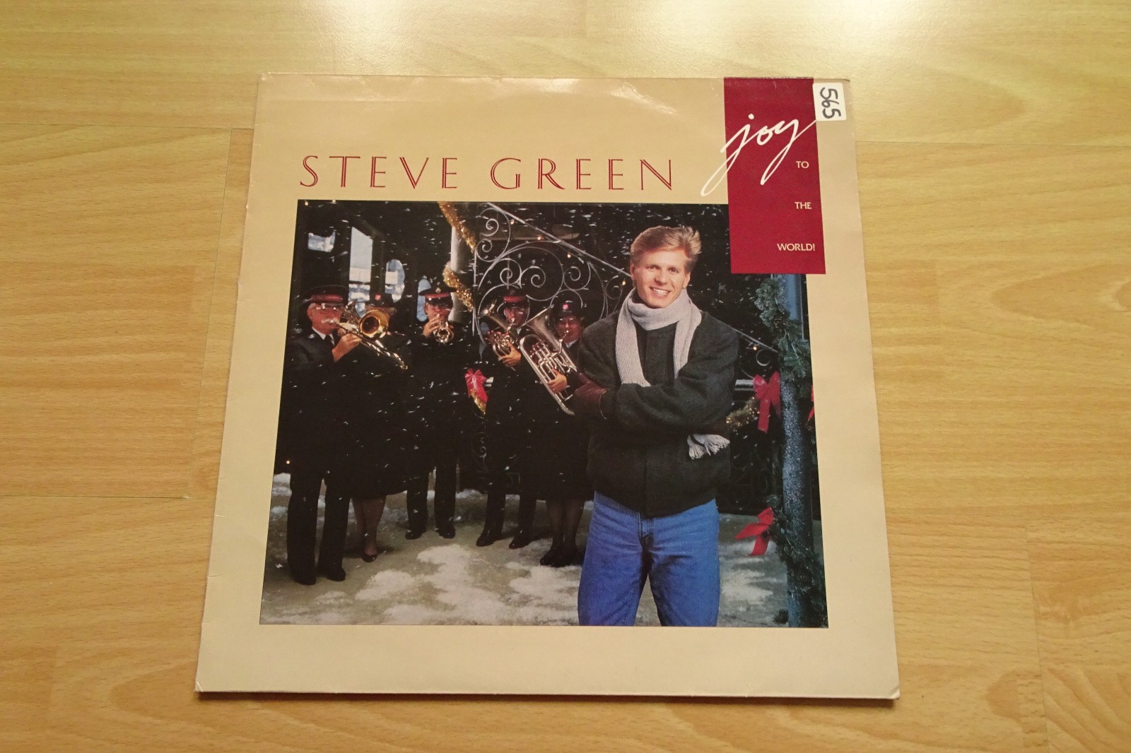 STEVE GREEN Joy To The World LP XIAN XMAS RELIGIOUS GOSPEL VOCAL BALLAD POP