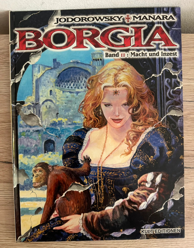 Kult Comics Hardcover Borgia 2 Macht und Inzest, deutsch, guter bis sehr guter Zustand