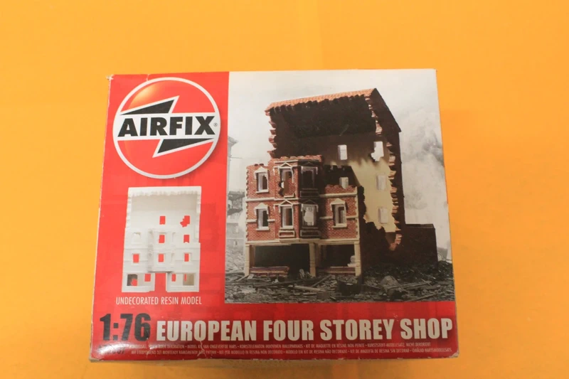 modellino casa bobardata  europa (airfix) scala 1:56