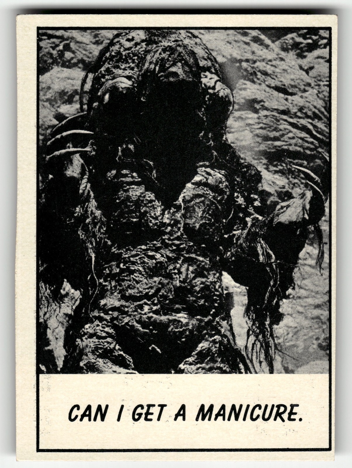 1966 Topps Monster Laffs Can I Get a Manicure #41 ALTA QUALITÀ SUPERIORE