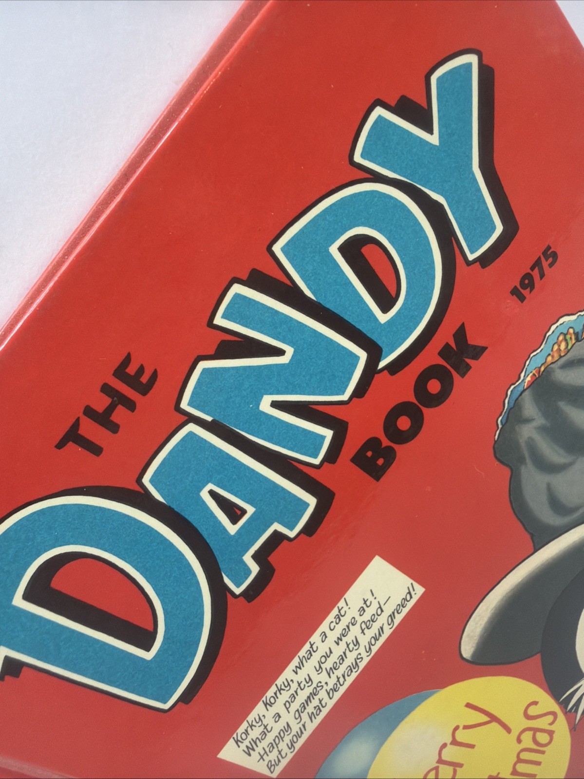 THE DANDY Book 1975 - Vintage 70s Christmas Annual  Desperate Dan EXCELLENT