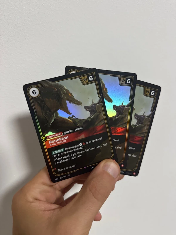 Renekton rage fueled vendetta riftbound playset ps