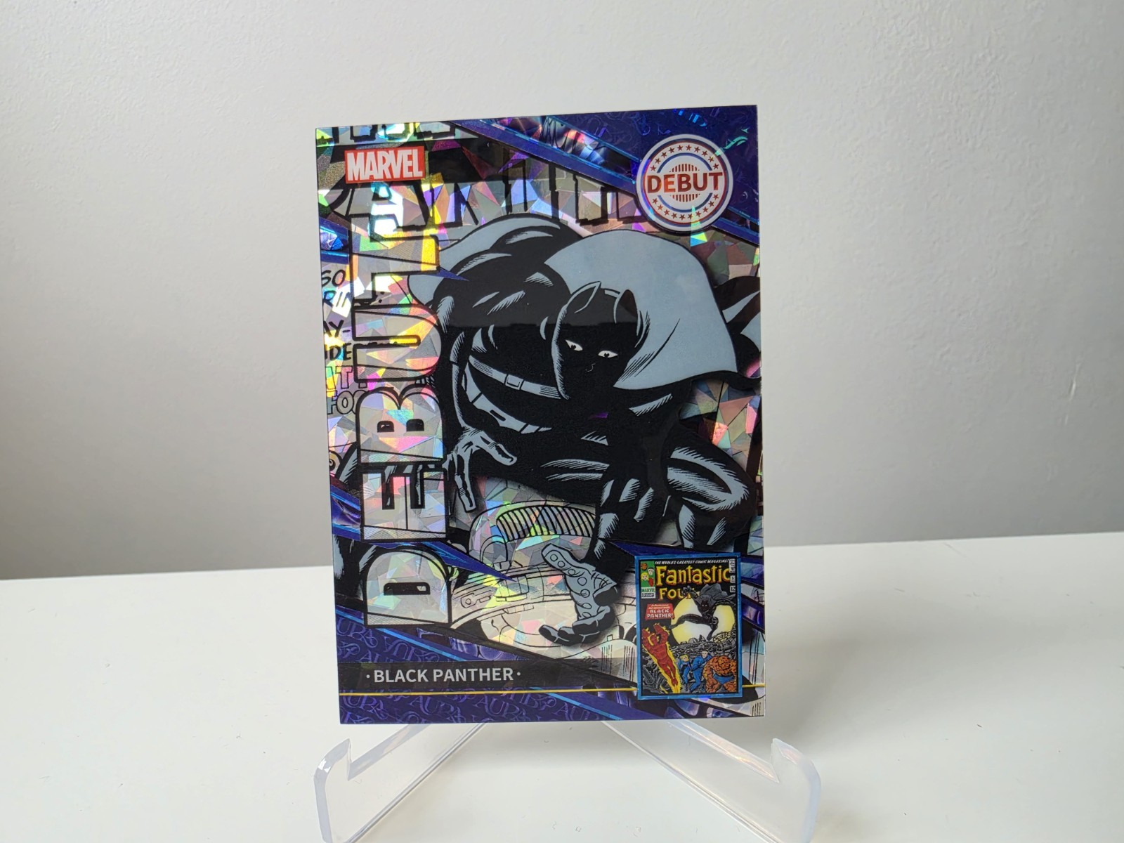BLACK PANTHER Iconic Debut /95 Blue 2025 Kakawow Aura Marvel