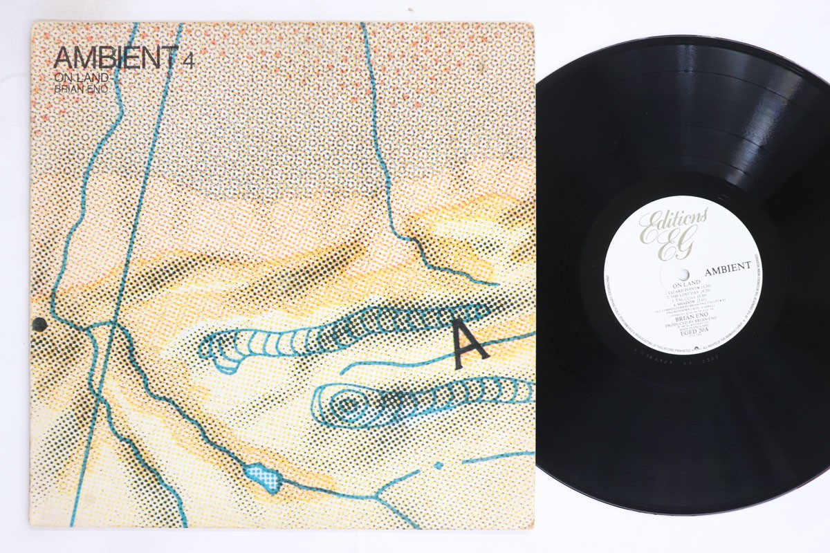 LP BRIAN ENO Ambient 4 (On Land) EGED20 EDITIONS EG UK