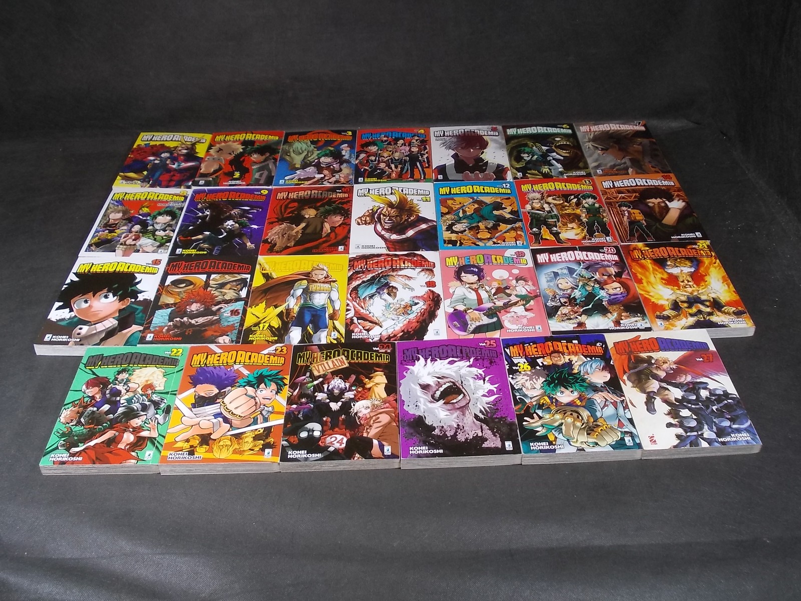 MY HERO ACADEMIA 1/27 Sequenza completa – di Kohei Hirokoshi – Star Comics 2016