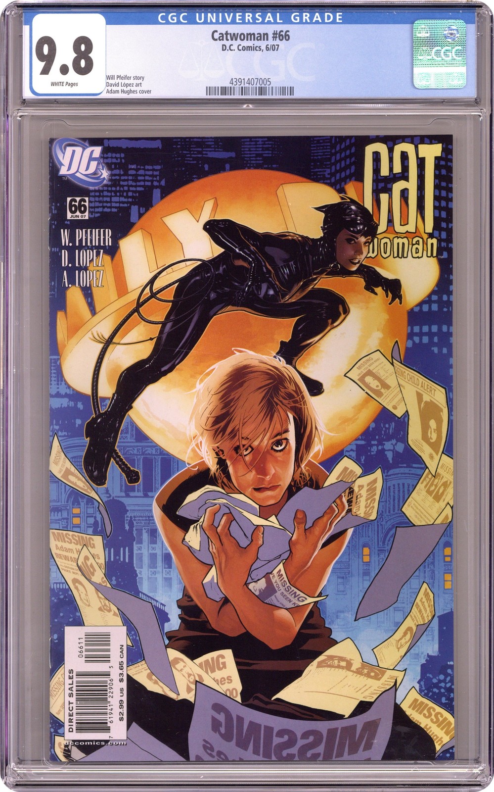 Catwoman #66 CGC 9.8 2007 4391407005