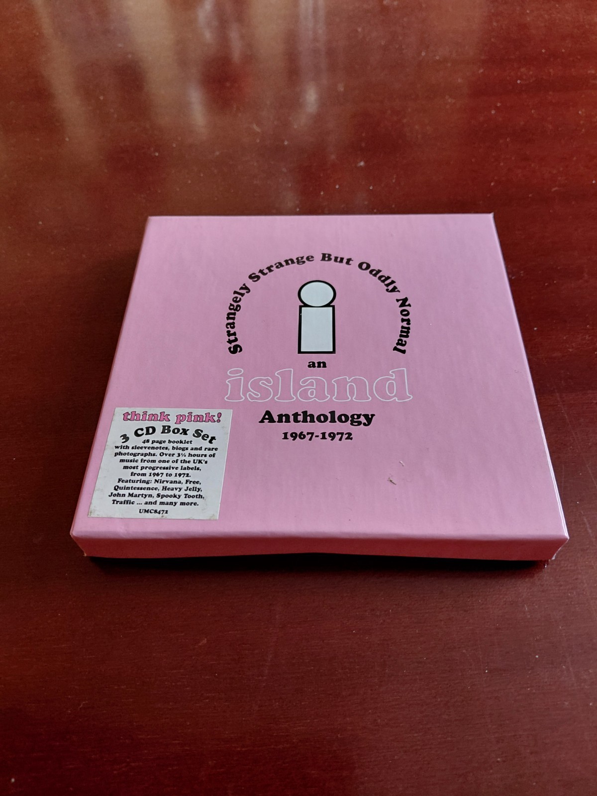 STRANGELY STRANGE BUT ODDLY NORMAL AN ISLAND ANTHOLOGY 1967-1972 3  BOX CD SET