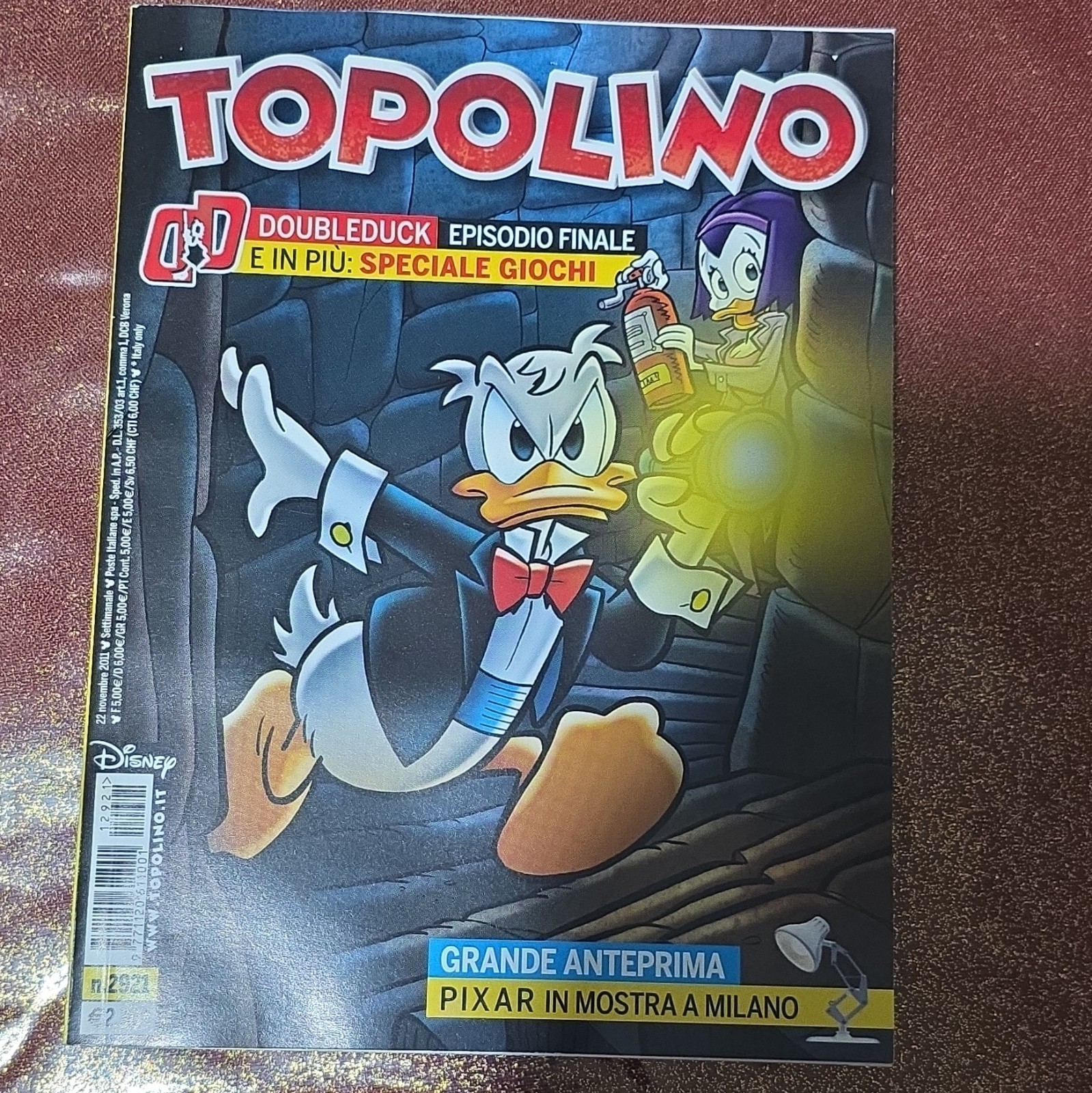 Disney Topolino 2921, condizioni da edicola 