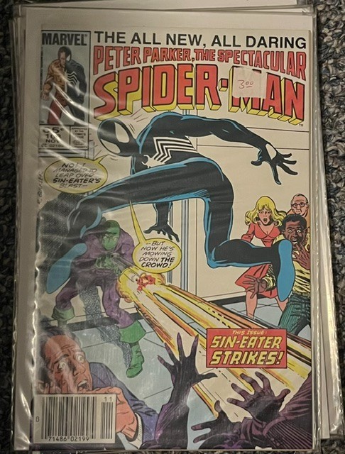 Peter Parker Spectacular Spider-Man #108-113 6 Comic Lot Sin-Eater Marvel