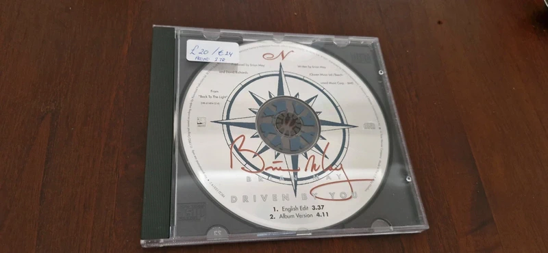 Brian May - Driveb by you 2 Track Promo 1993 USA Mispressing