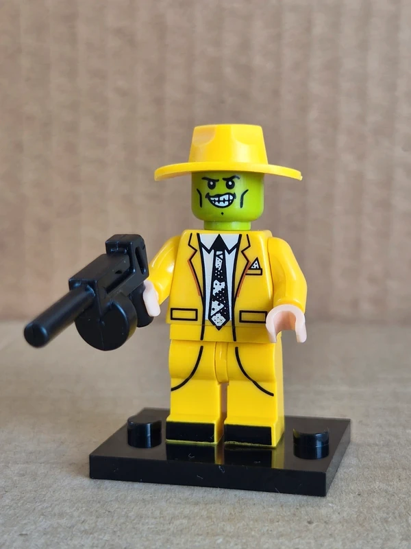 The Mask Jim Carrey minifigure style Lego compatible