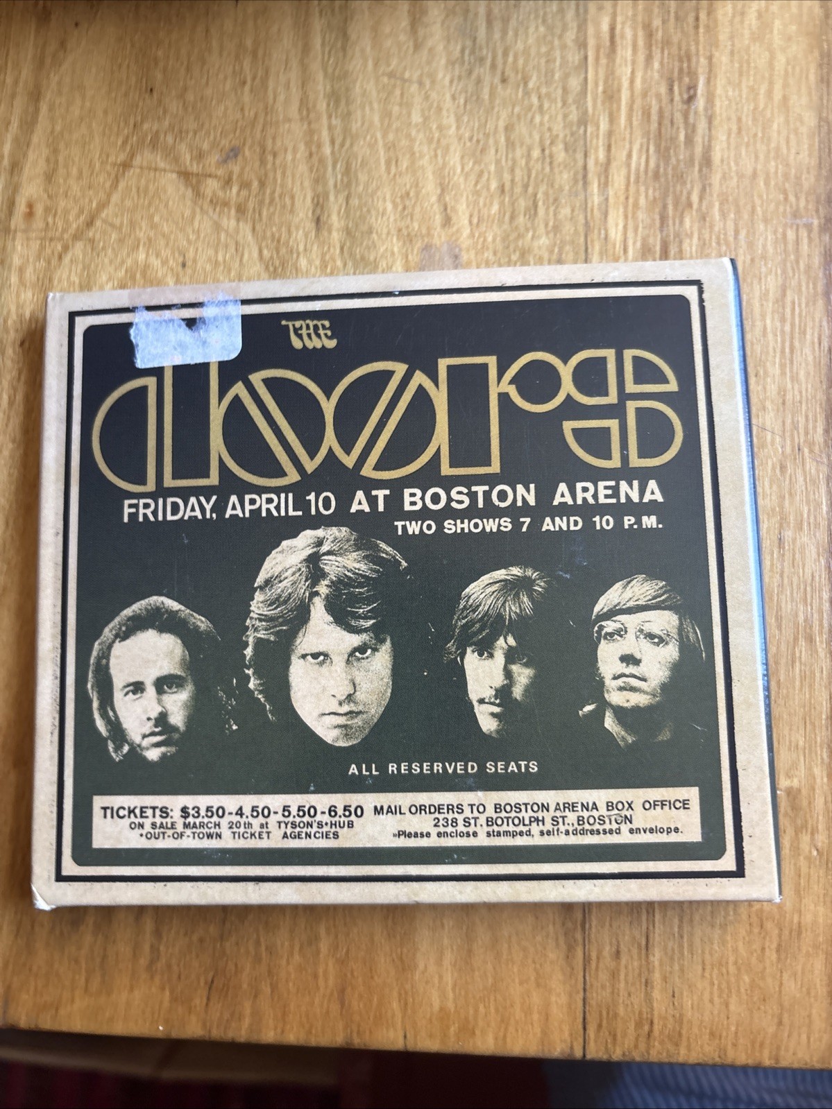 Live in Boston by The Doors (CD, 2007)