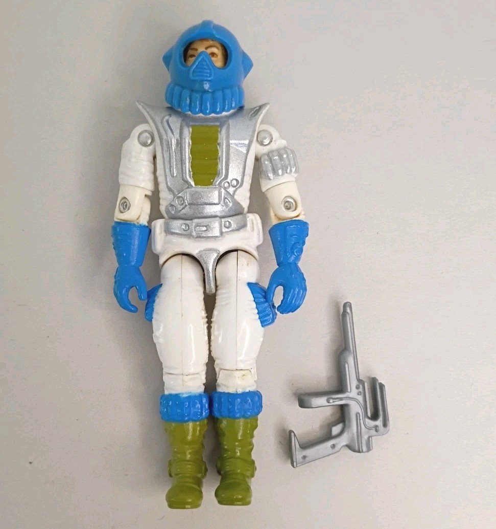 Vintage GI Joe Maverick Cobra 1987 Vector Pilot Battleforce 2000 completo