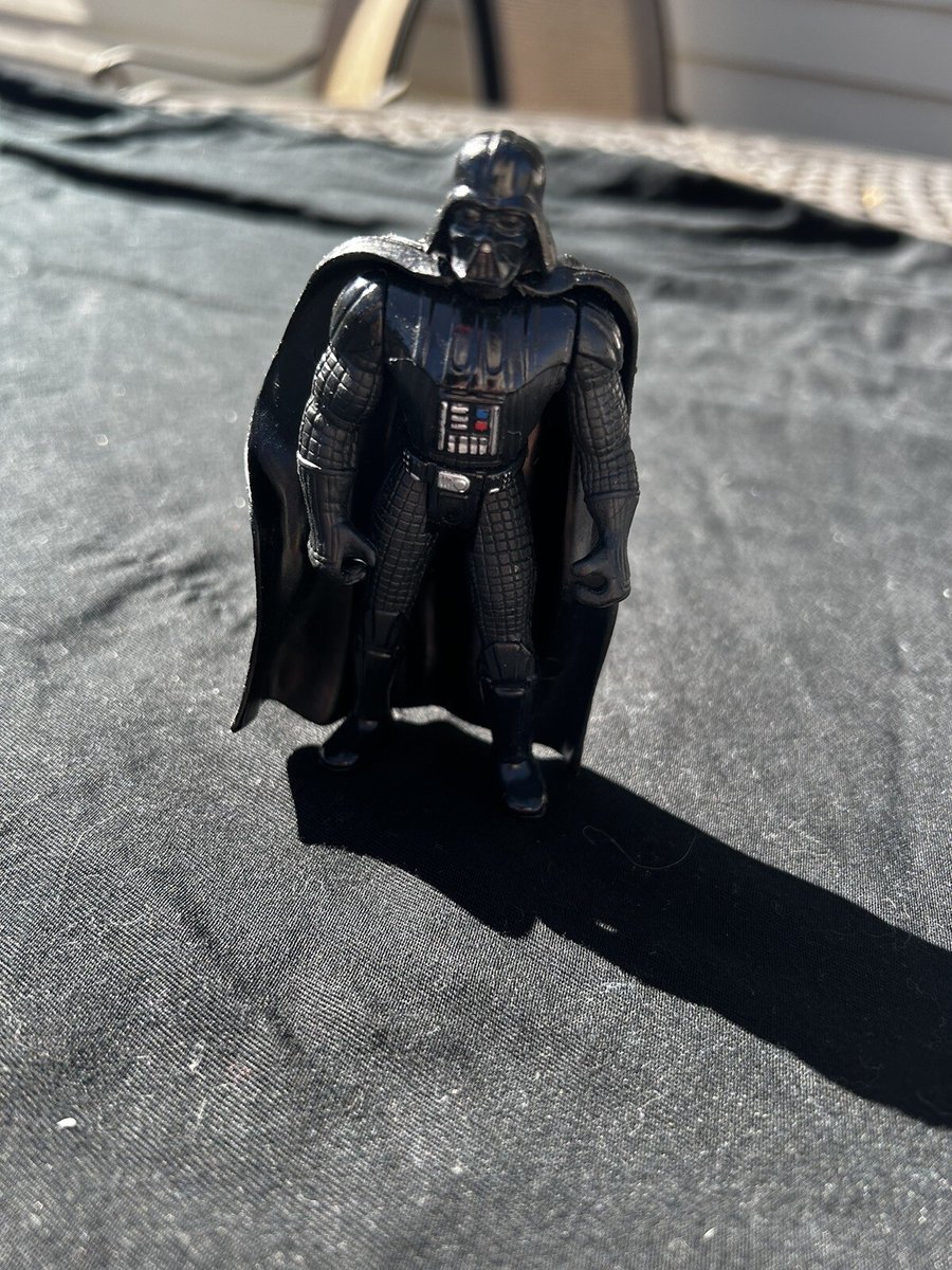 Star Wars Modellino Il Potere della Forza Darth Vader 4” Kenner 1996 Sciolto