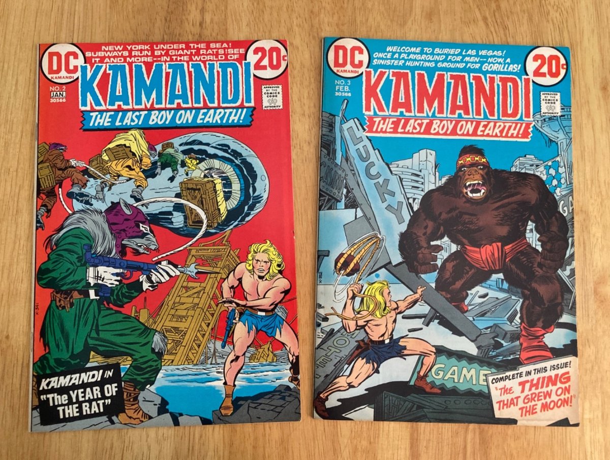 Lotto di *2* primi Kirby KAMANDI: #2, 3 * luminosi e lucidi!*