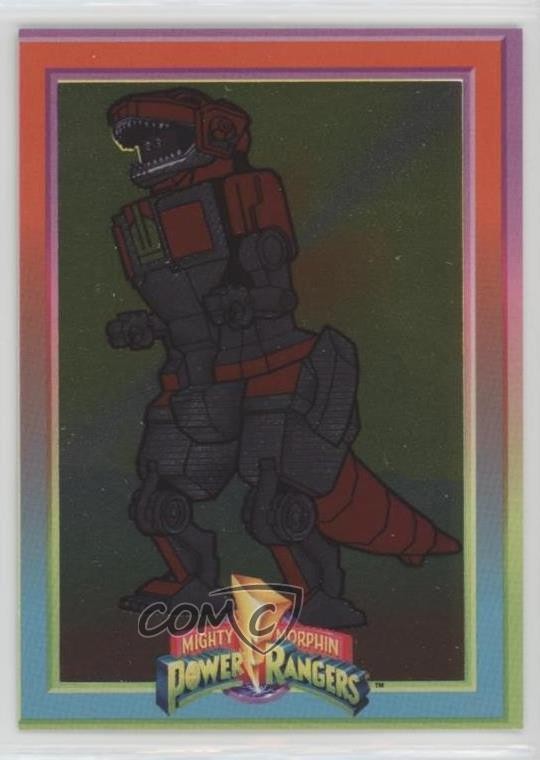 1994 Collect-A-Card Mighty Morphin Power Rangers Series 1 Wal-Mart Foils #8 1dv7