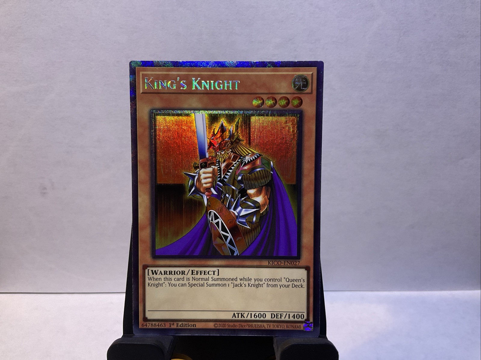 King's Knight - KICO-EN027 - Rara da Collezione - 1° Edizione x1 - Near Mint