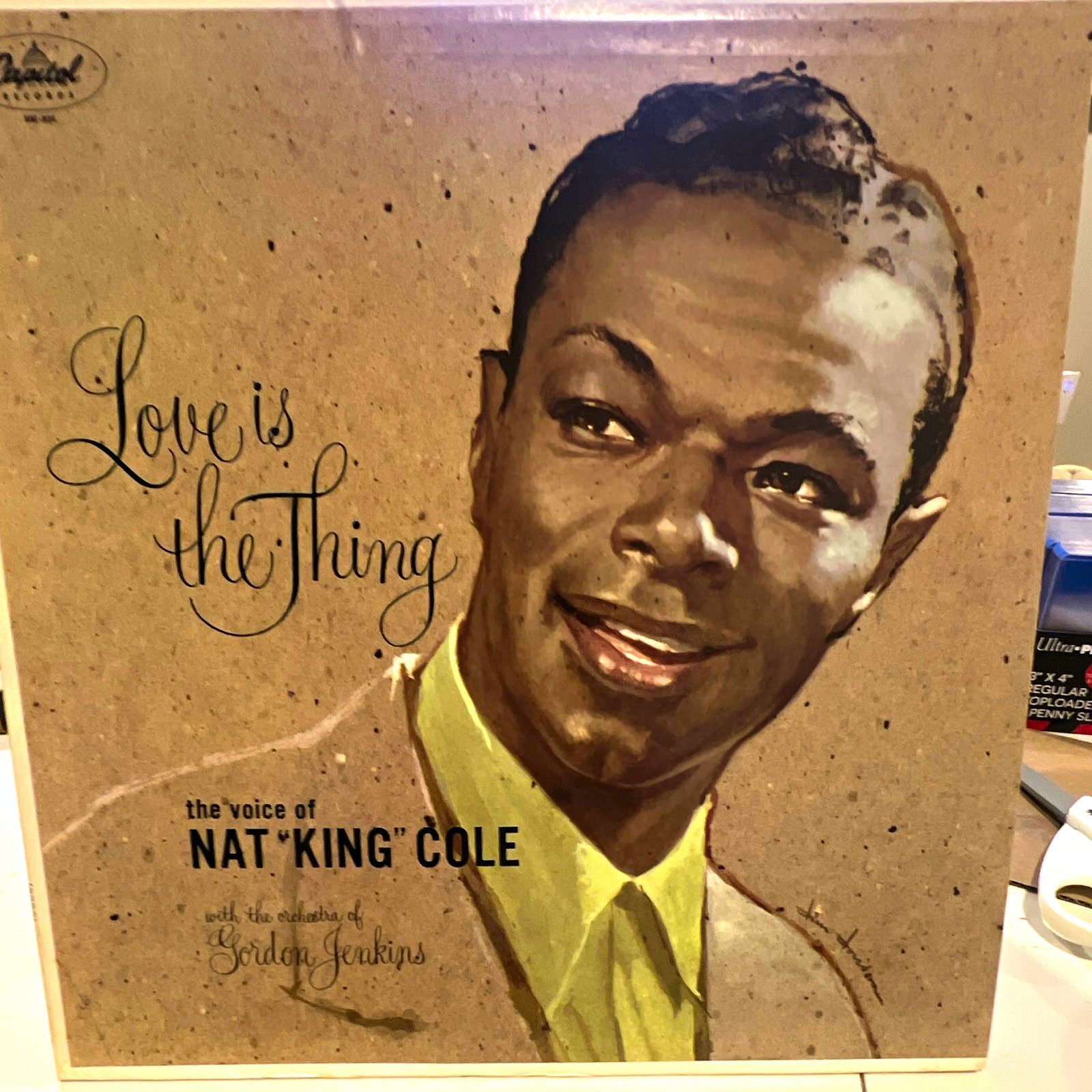 Nat King Cole Love Is the Thing Capitol 12" 33 RPM Vinyl LP SM-824