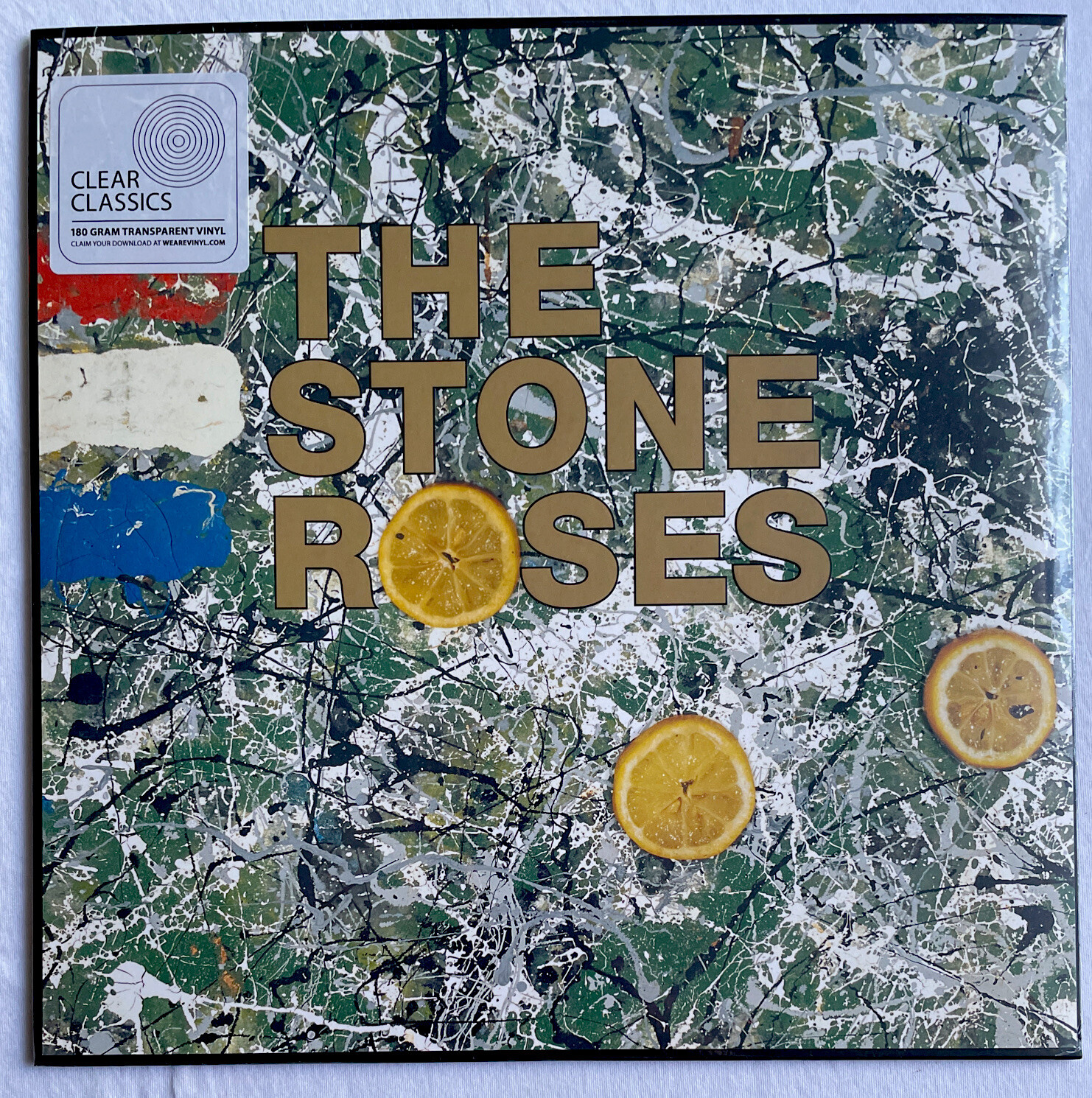THE STONE ROSES -Debut- UK 2020 Limited Edition Clear Vinyl LP (Record)