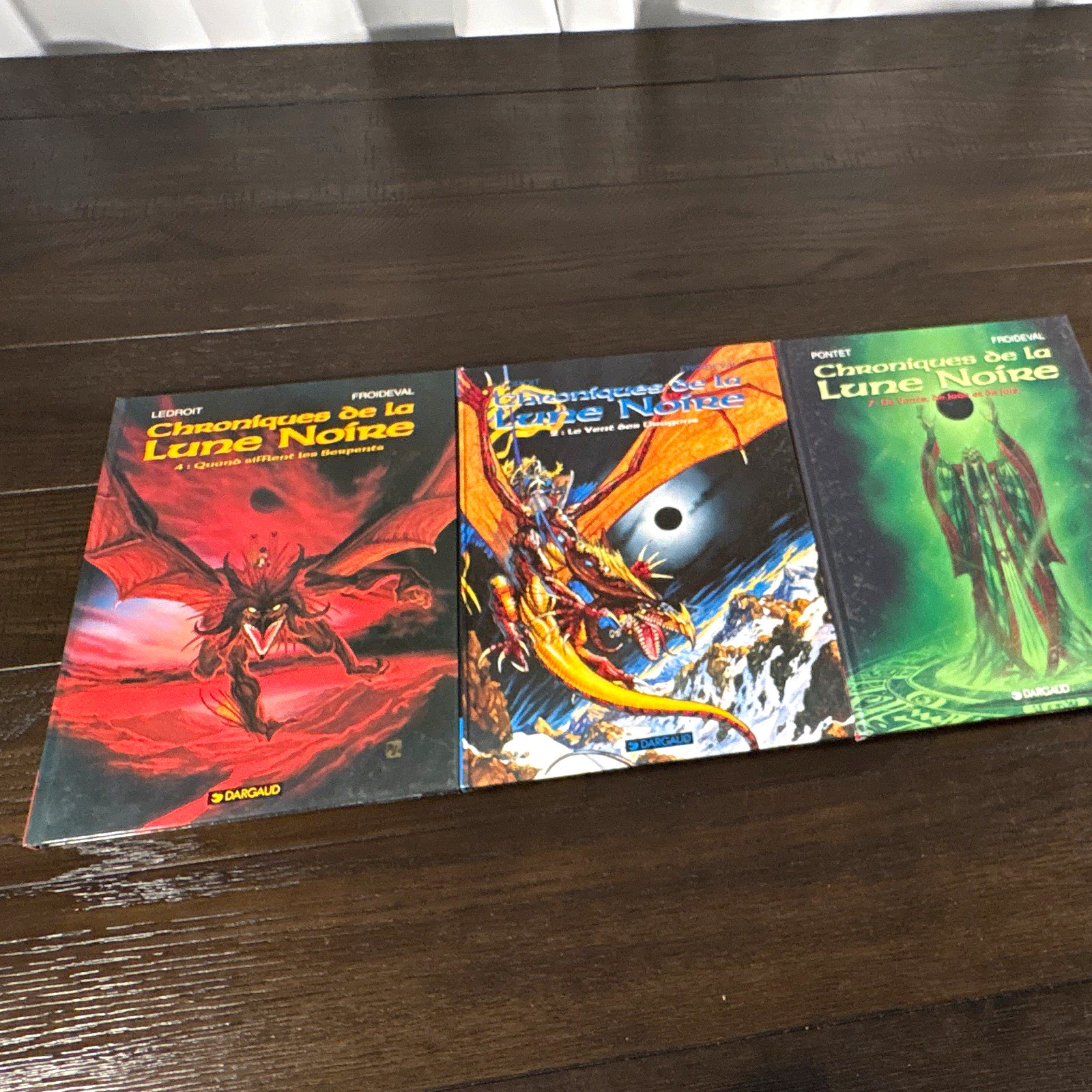 Lotto fumetti album a colori francese Dargaud Chroniques de la Lune Noire 1997