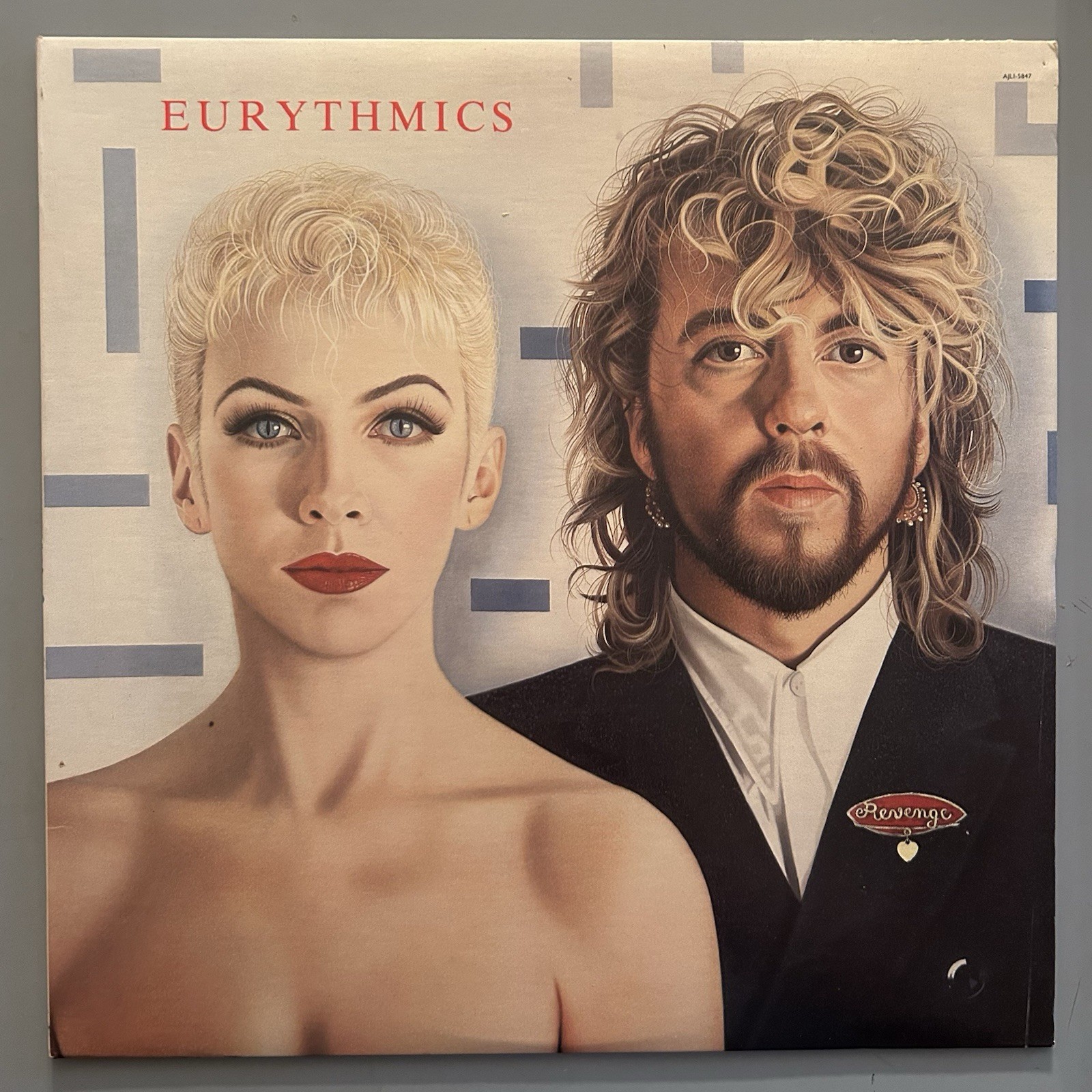 EURYTHMICS REVENGE LP 1986 ORIGINAL PRESS