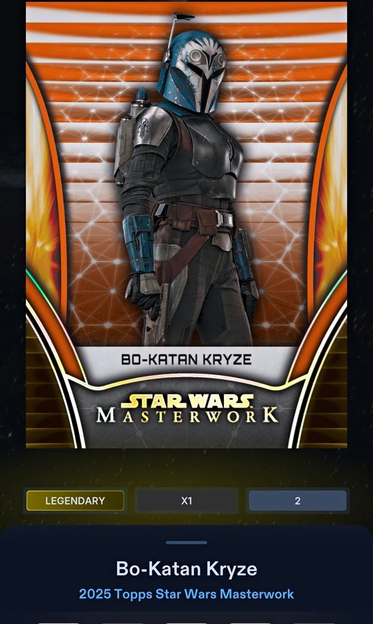 Star Wars Card Trader Legendary 10cc Bo-Katan Kryze