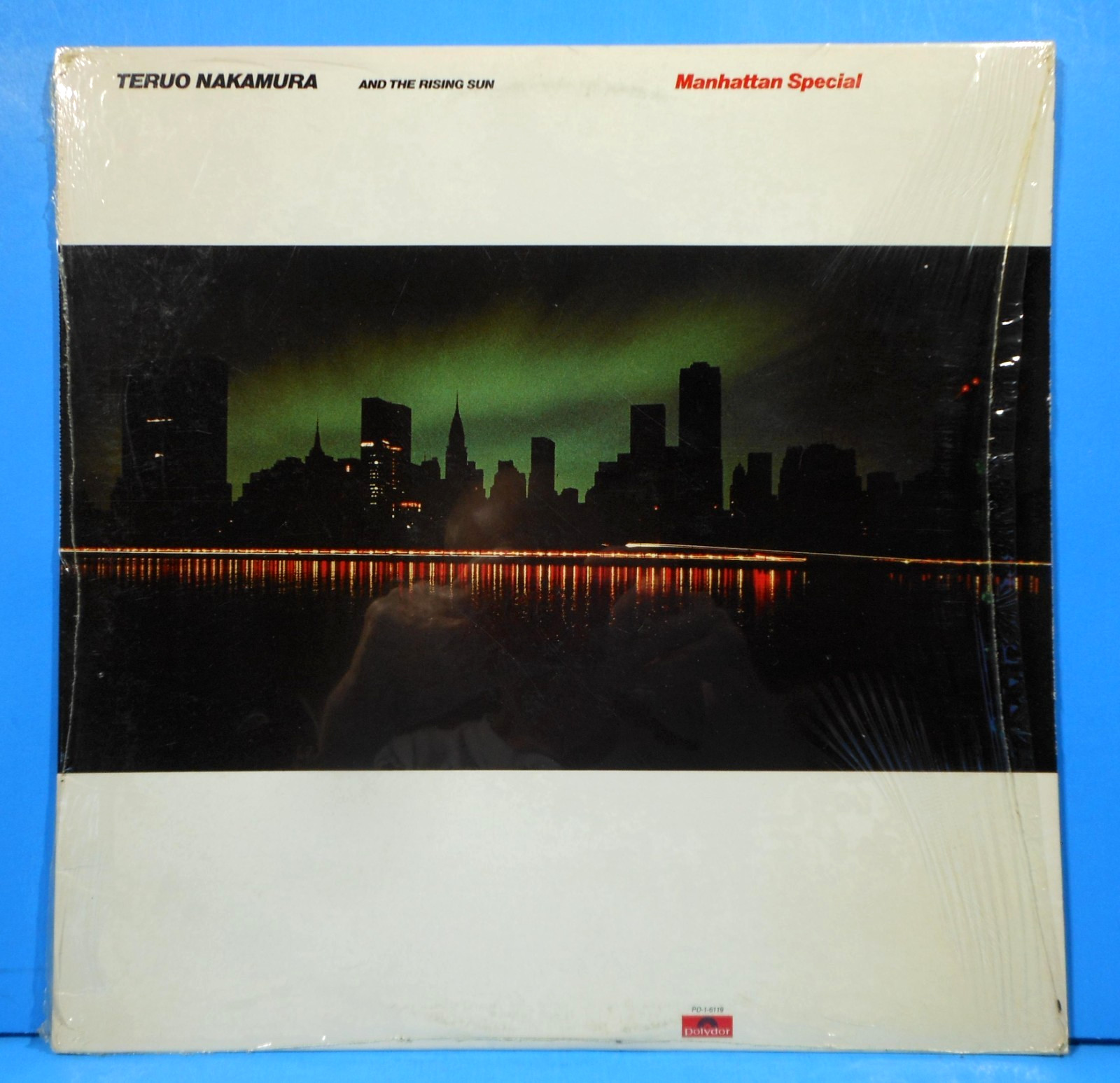 TERUO NAKAMURA & THE RISING SUN MANHATTAN SPECIAL LP 1977 SHRINK VG++/VG++!!