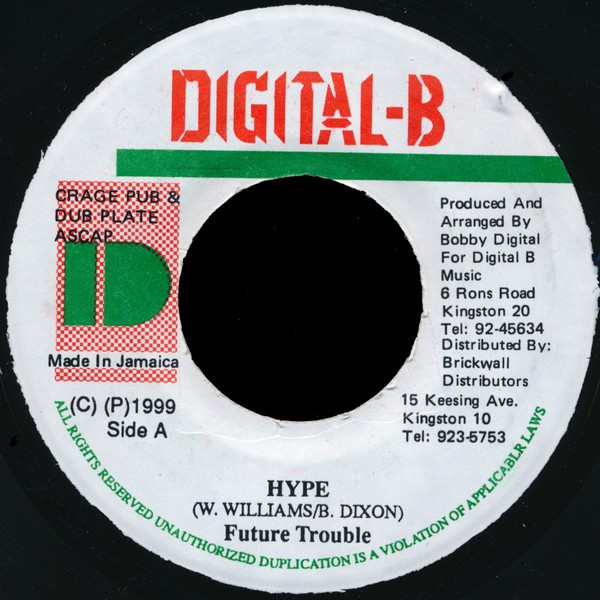 Future Troubles - Hype (7") (Very Good Plus (VG+)) - 2858929981