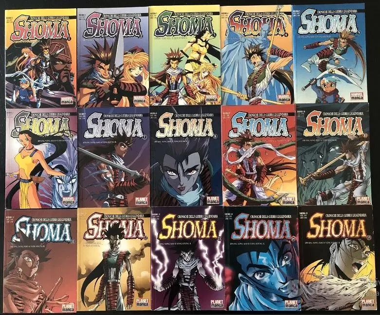 Manga Shoma serie completa (Vol.1-15)