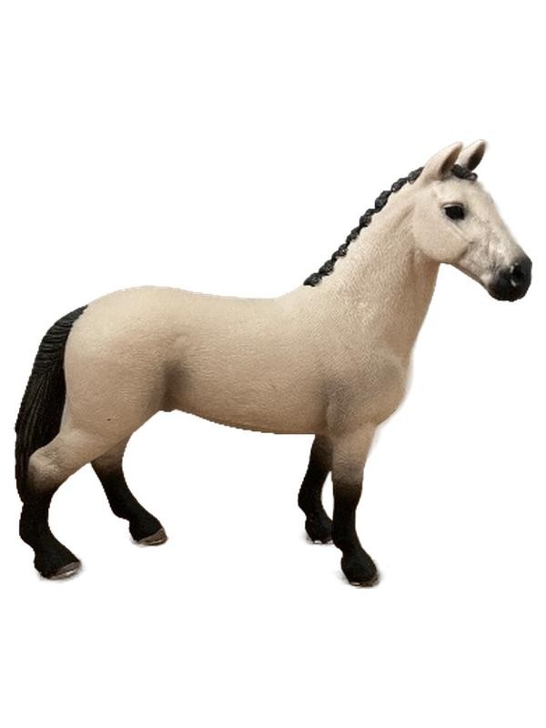 Schleich fiordo stallone cavallo personaggio da gioco Horse Club 13 cm beige