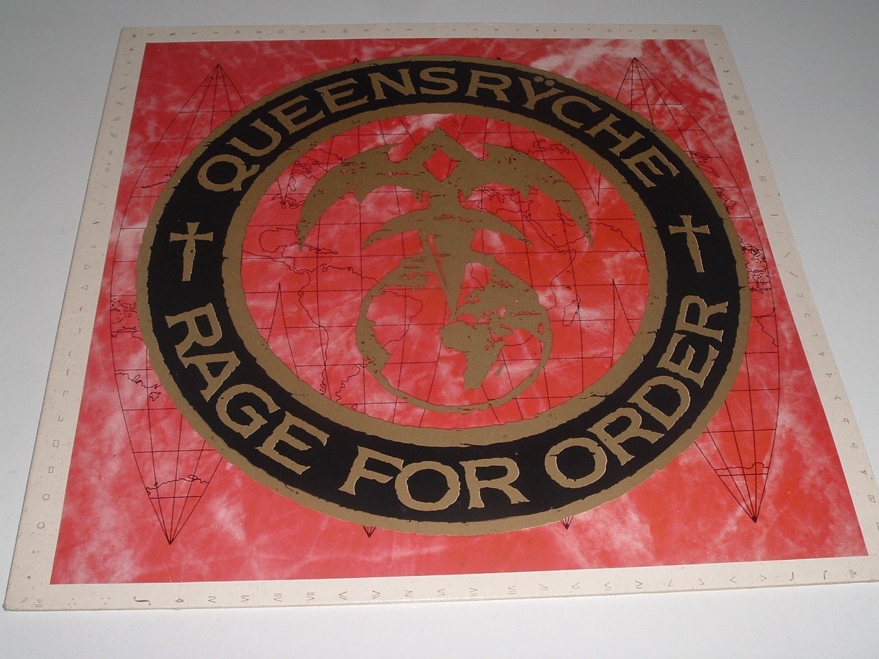 QUEENSRYCHE - RAGE FOR ORDER - VINYL LP ALBUM, 1C 064-24 0579 1  (1986)