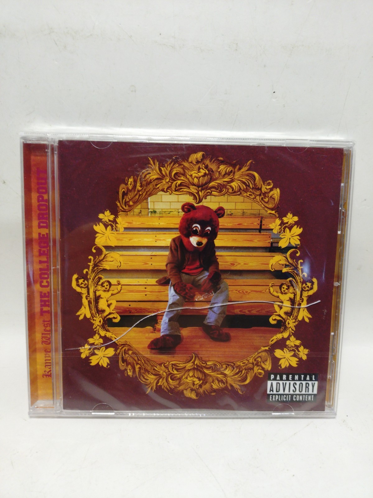 Kanye West : The College Dropout CD Album New Sealed ( Front Case Cracked )