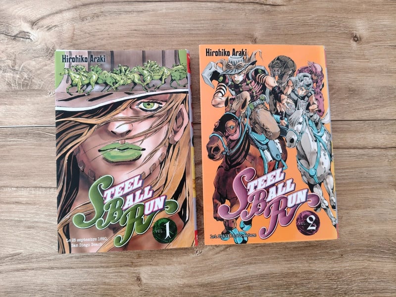 Manga Jojo : Steel Ball Run tome 1 et 2