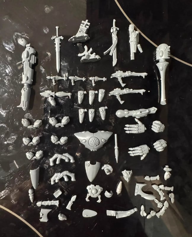 Aeldari Guardians Wraithlords Wraithblades Warhammer 40k Weapons Equipment Micro Bits