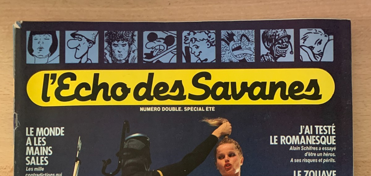 B.D Magazine "L'Echo des Savanes" n°21 de 1984; Le monde a les mains sales
